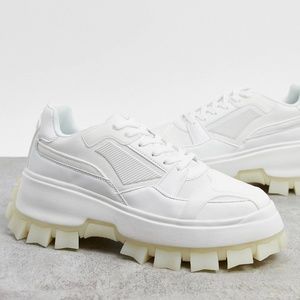 ASOS DESIGN sneakers with chunky soles